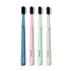 Classic Activated Charcoal Toothbrush 4-Pack