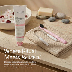 Cherry Blossom Mint-Free Nano-hydroxyapatite Toothpaste